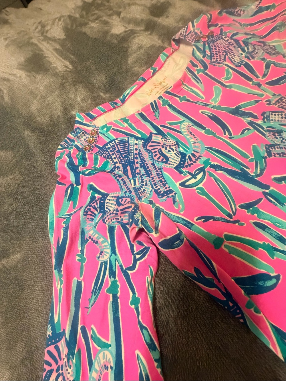 Lilly Pulitzer Elephant Print Dress - Picture 6 of 8
